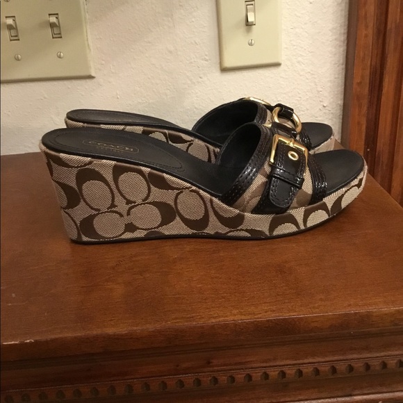 Coach Wedges - Picture 2 of 4